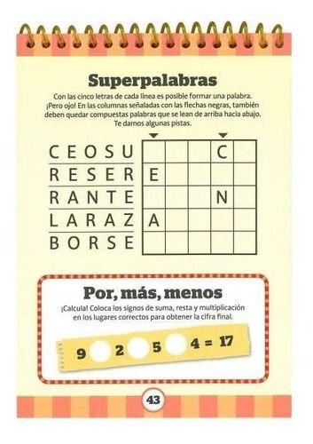 Activa Tu Mente, Libro Juegos Y Actividades Mentes Inquietas-2