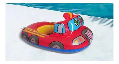 Flotador Inflable Para Bebé Medio De Transporte Varios Colores-2