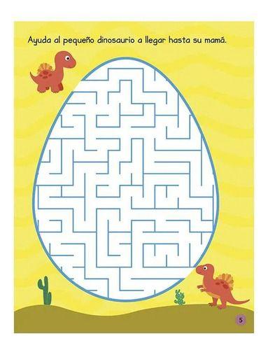 Libro De Actividades Dinosaurios C/stickers - Original Lexus-2