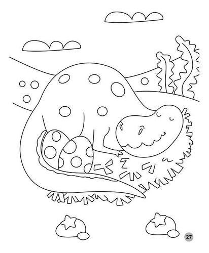 Libro De Actividades Dinosaurios C/stickers - Original Lexus-3