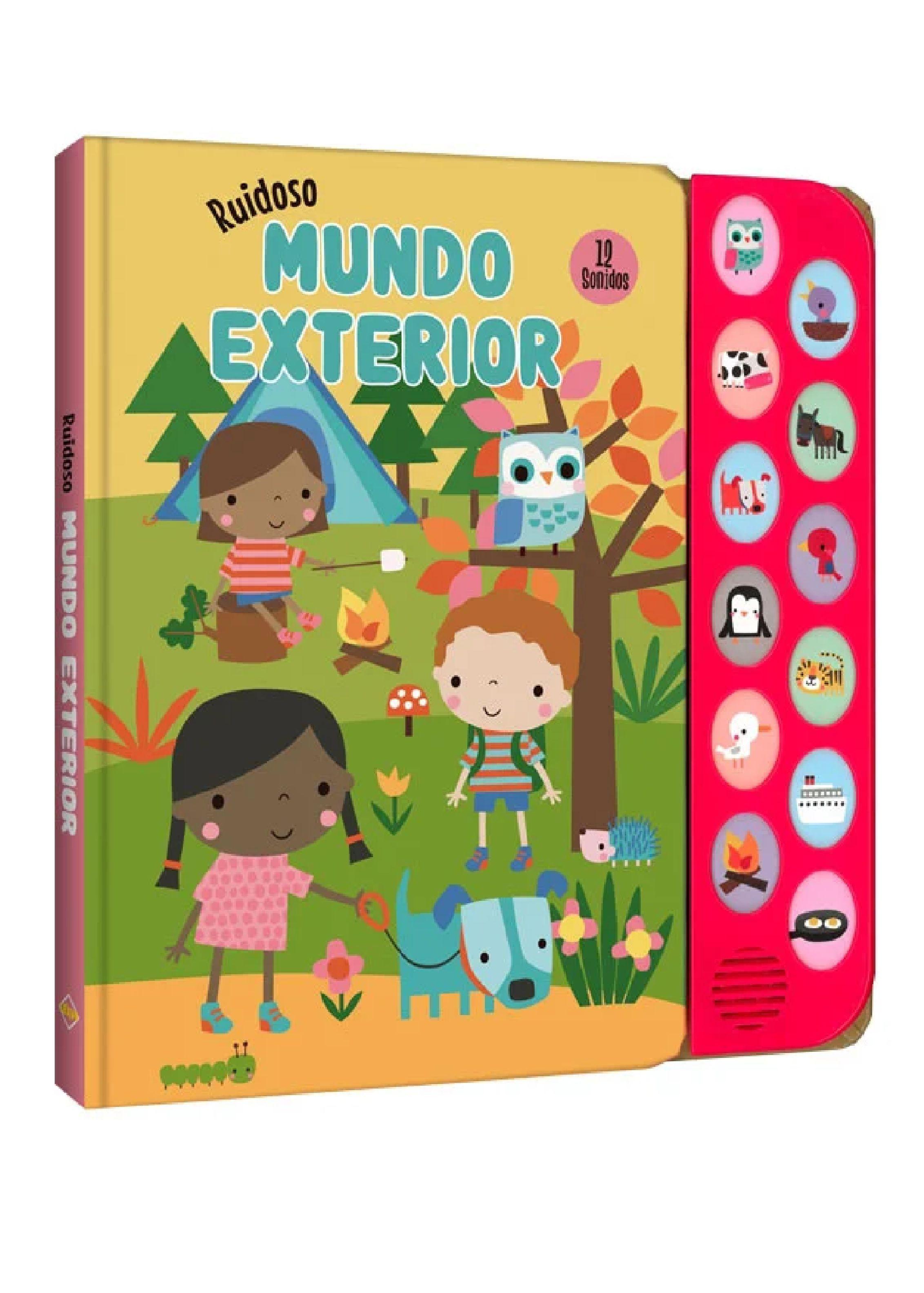 Libro Ruidoso Mundo Exterior 12 Sonidos - Lexus Nuevo y original-0