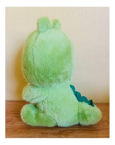 Peluche Osito Disfraz Cocodrilo Kawaii De Felpa Suave 22cm Verde-2