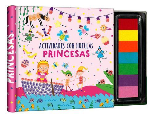 Libro De Actividades Con Huellas - Princesas - Lexus-0