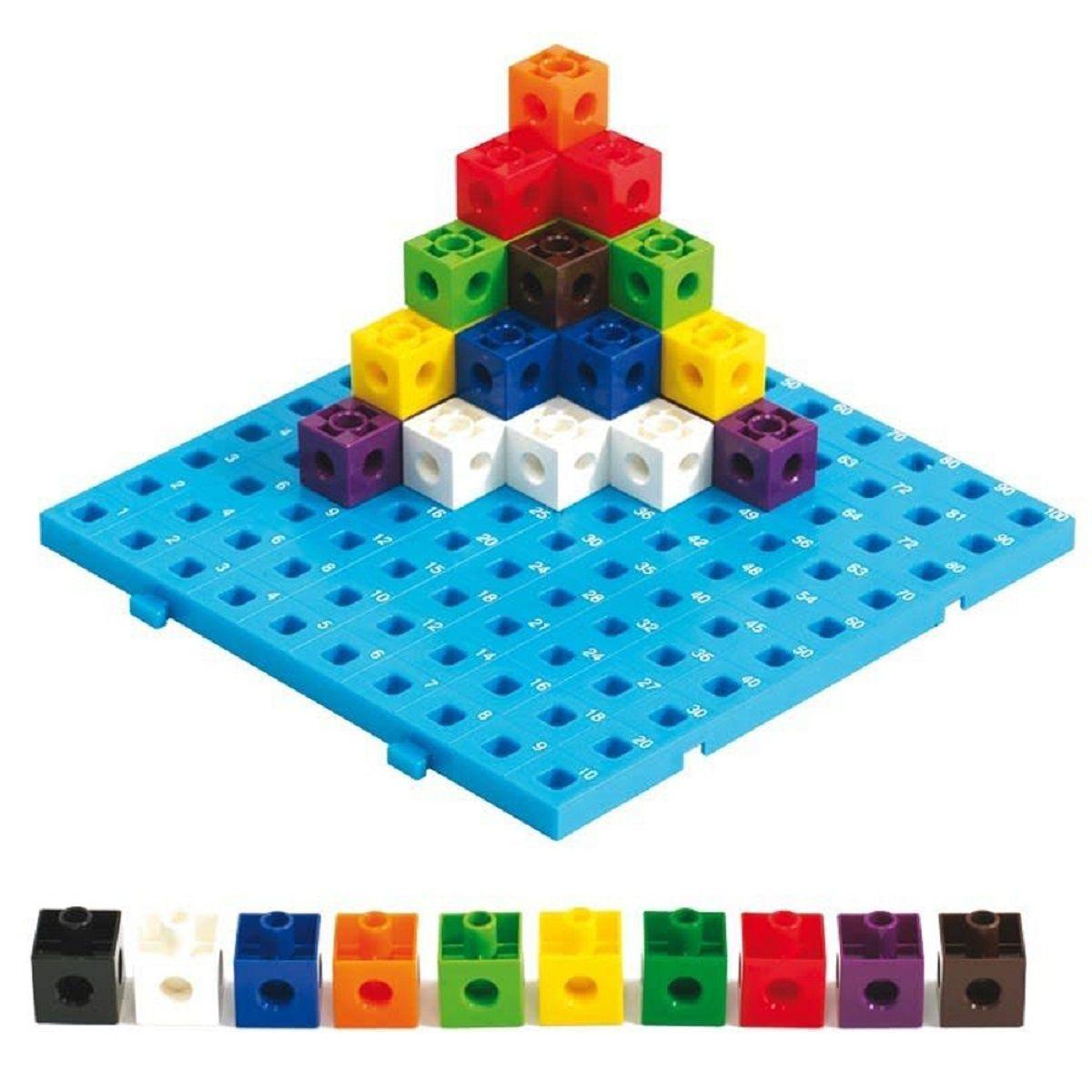 Cubos Multiencaje Unifix con Base-1