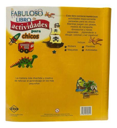 El Fabuloso Libro De Actividades Para Chicos Lexus Nuevo T/d-4