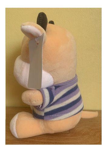 Peluche Vaquita Amarilla Kawaii De Felpa Suave 21cm-2