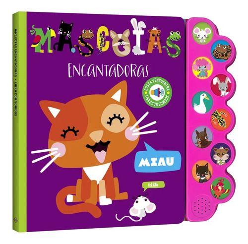 Libro Mascotas Encantadoras 10 Sonidos Busca-encuentra Lexus-0