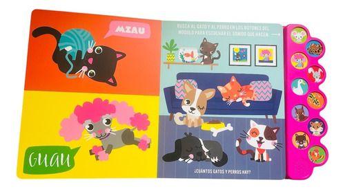 Libro Mascotas Encantadoras 10 Sonidos Busca-encuentra Lexus-1