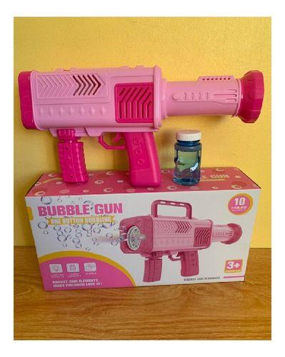 Pistola De Burbujas Rocket Bubble Tipo Bazooka-0