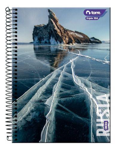 Pack 4 Cuadernos Triple Torre Matem 7mm 150 Hojas Unisex-4