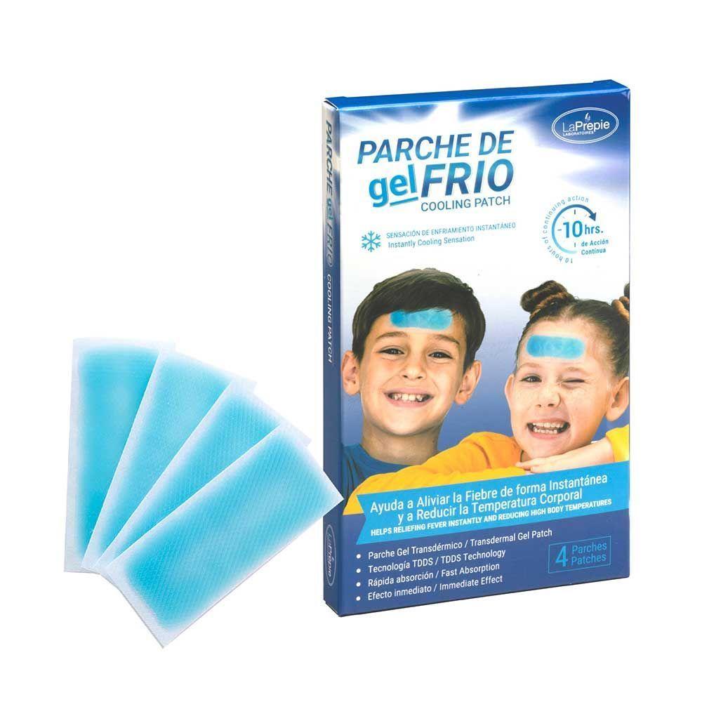 Parche Gel Frío - ayuda a bajar la fiebre , alivia el dolor de cabeza-0