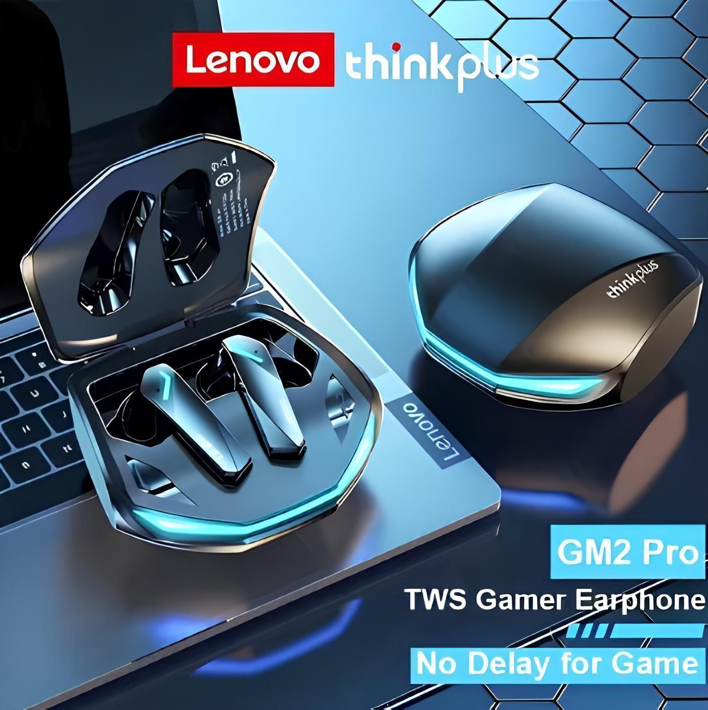 Audifonos bluetooth Lenovo ThinkPlus GM2 PRO Negro-3