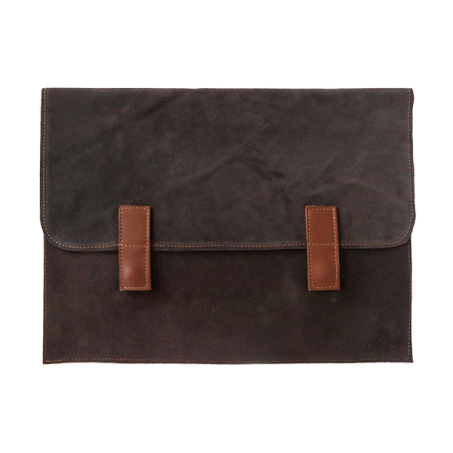 Funda de Cuero Notebook 13'' - Moro-0