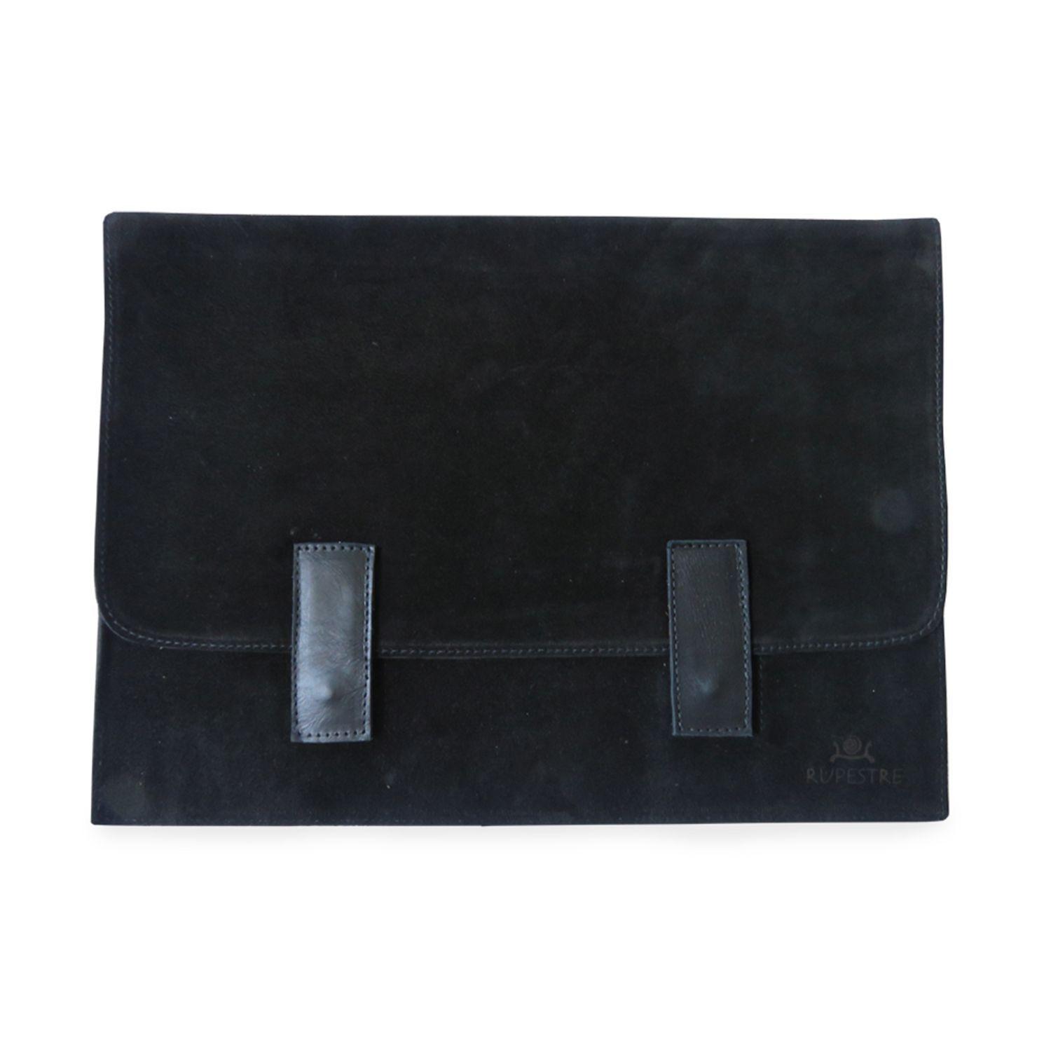 Funda de Cuero Notebook 13'' - Negro-0