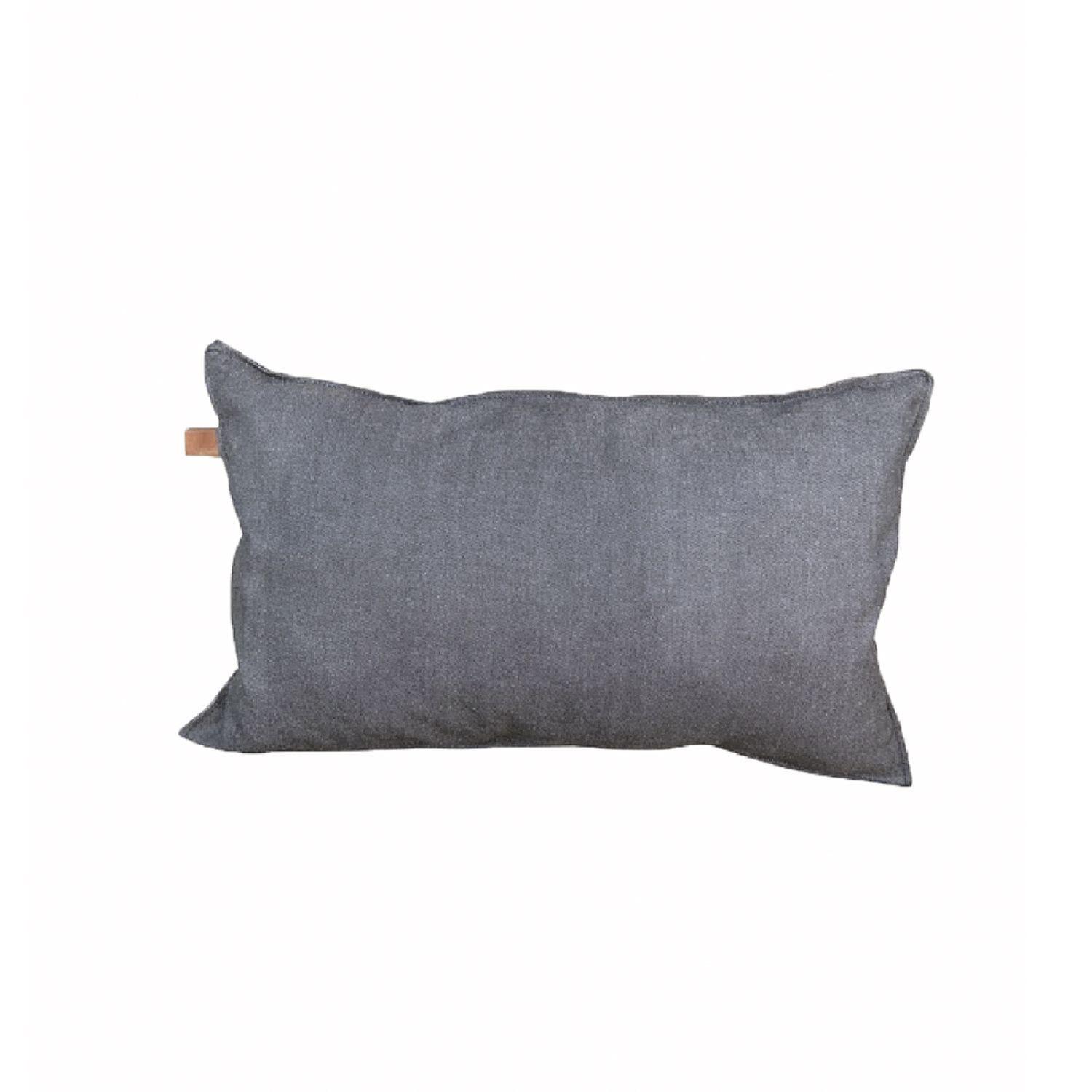 Cojín de Tela 30x50 - Gris-0