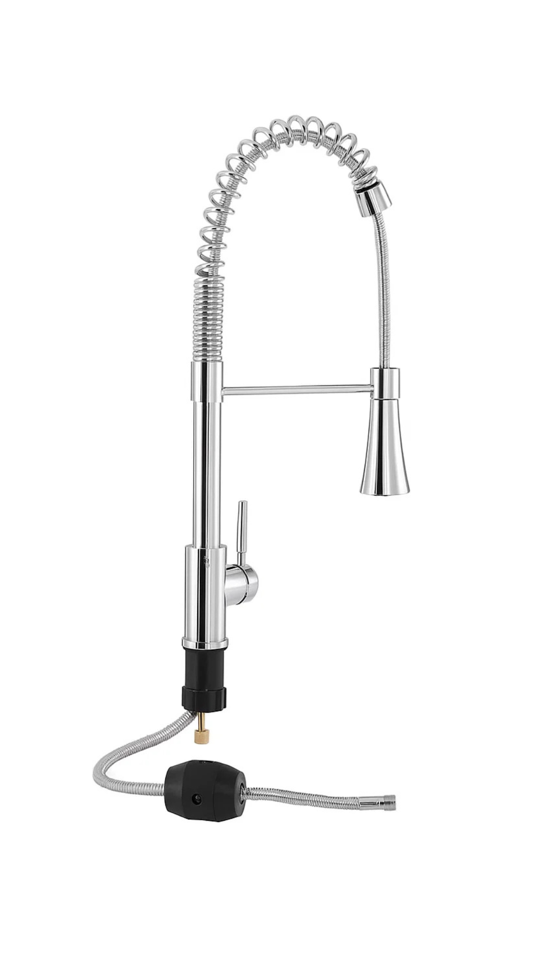 Llave Monomando Lavaplatos Vertical Profesional-0