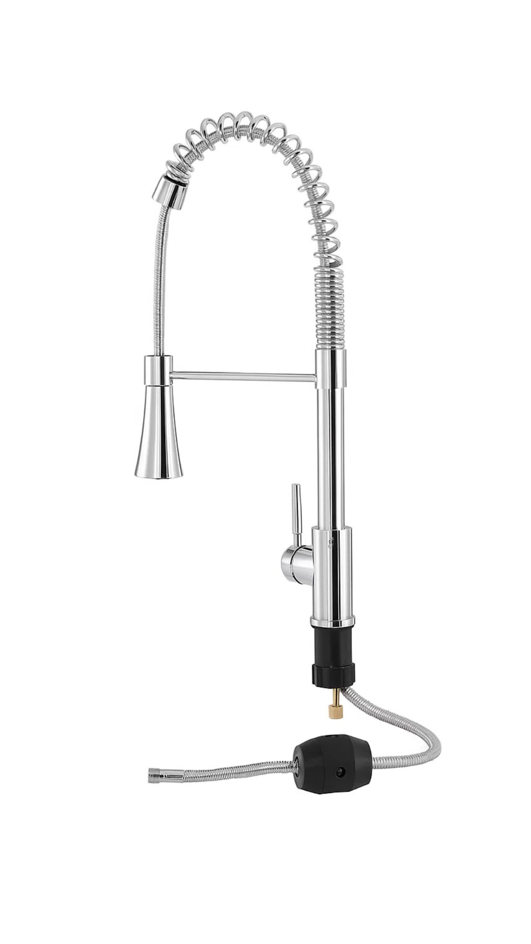 Llave Monomando Lavaplatos Vertical Profesional-1