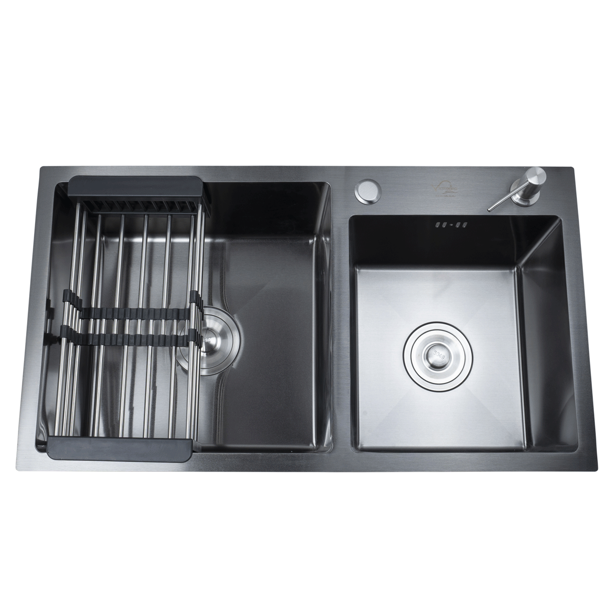 Lavaplatos Doble Empotrado Filipo 68x38-2