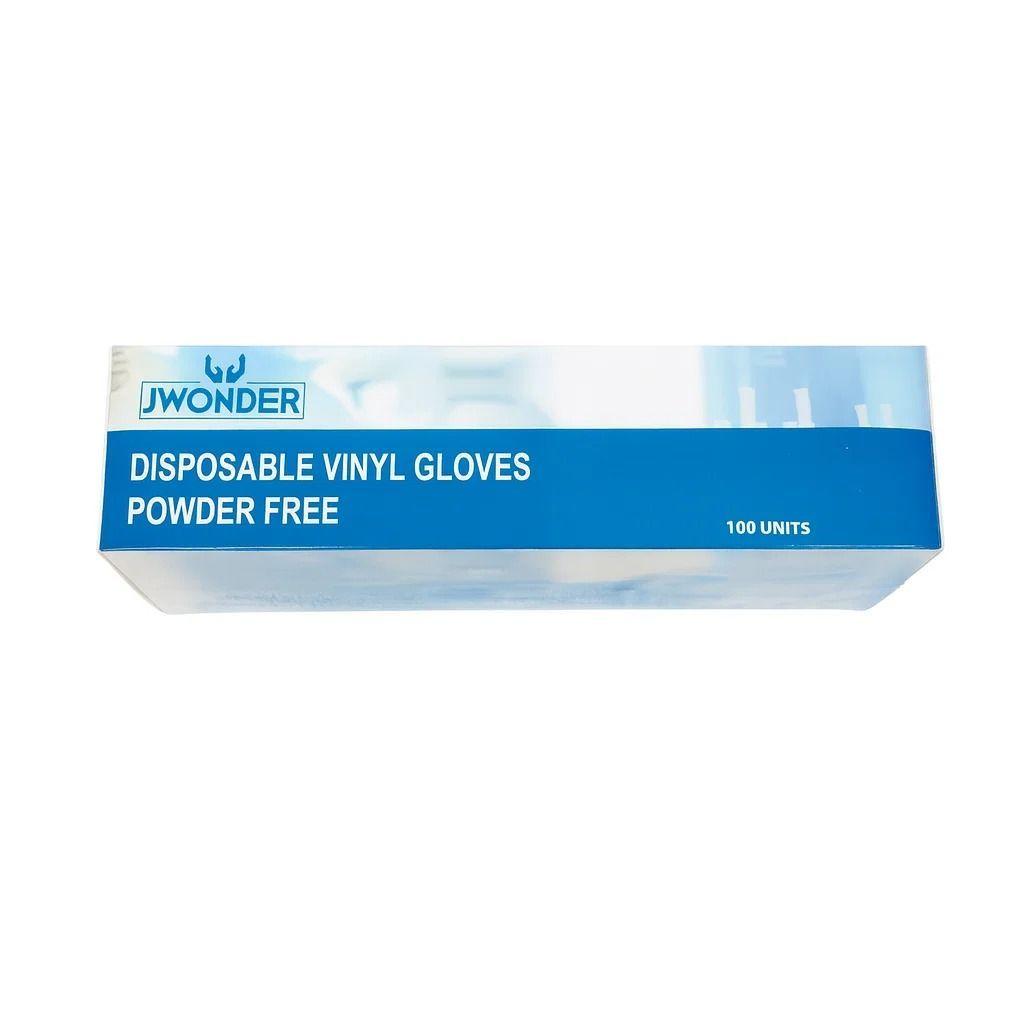 Guantes de Vinilo Transparente Talla S-3