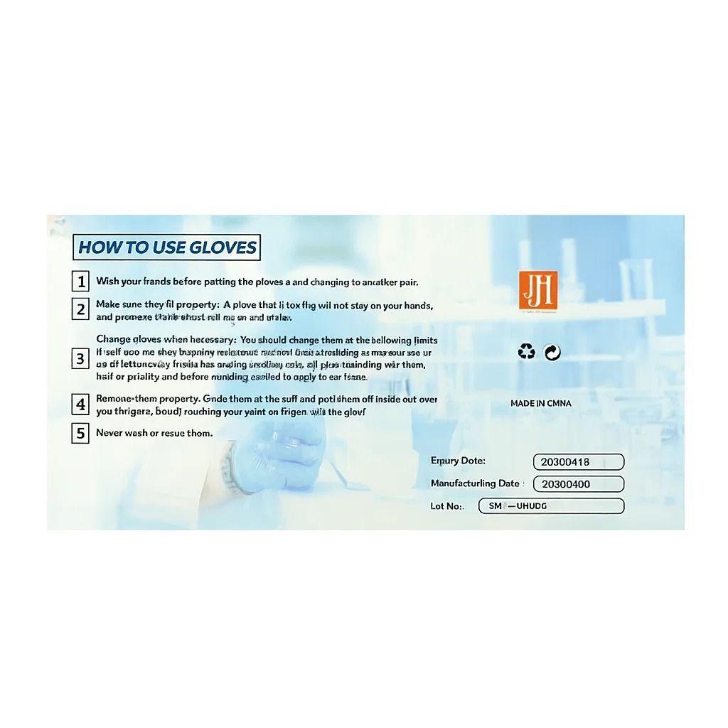 Guantes de Vinilo Transparente Talla S-4