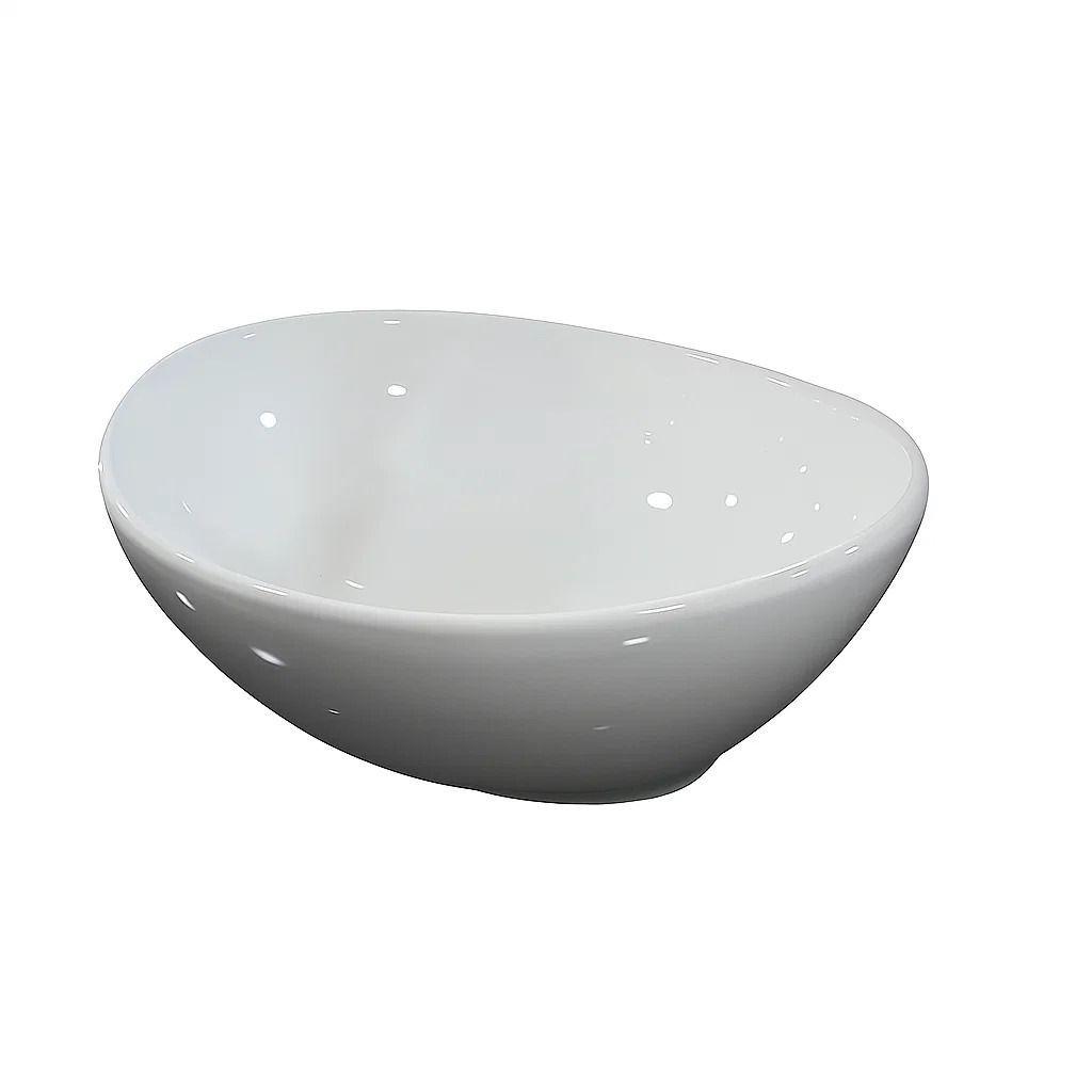 Lavamanos Victtorino Ceramica Sobrepuesto Blanco Brillante-2