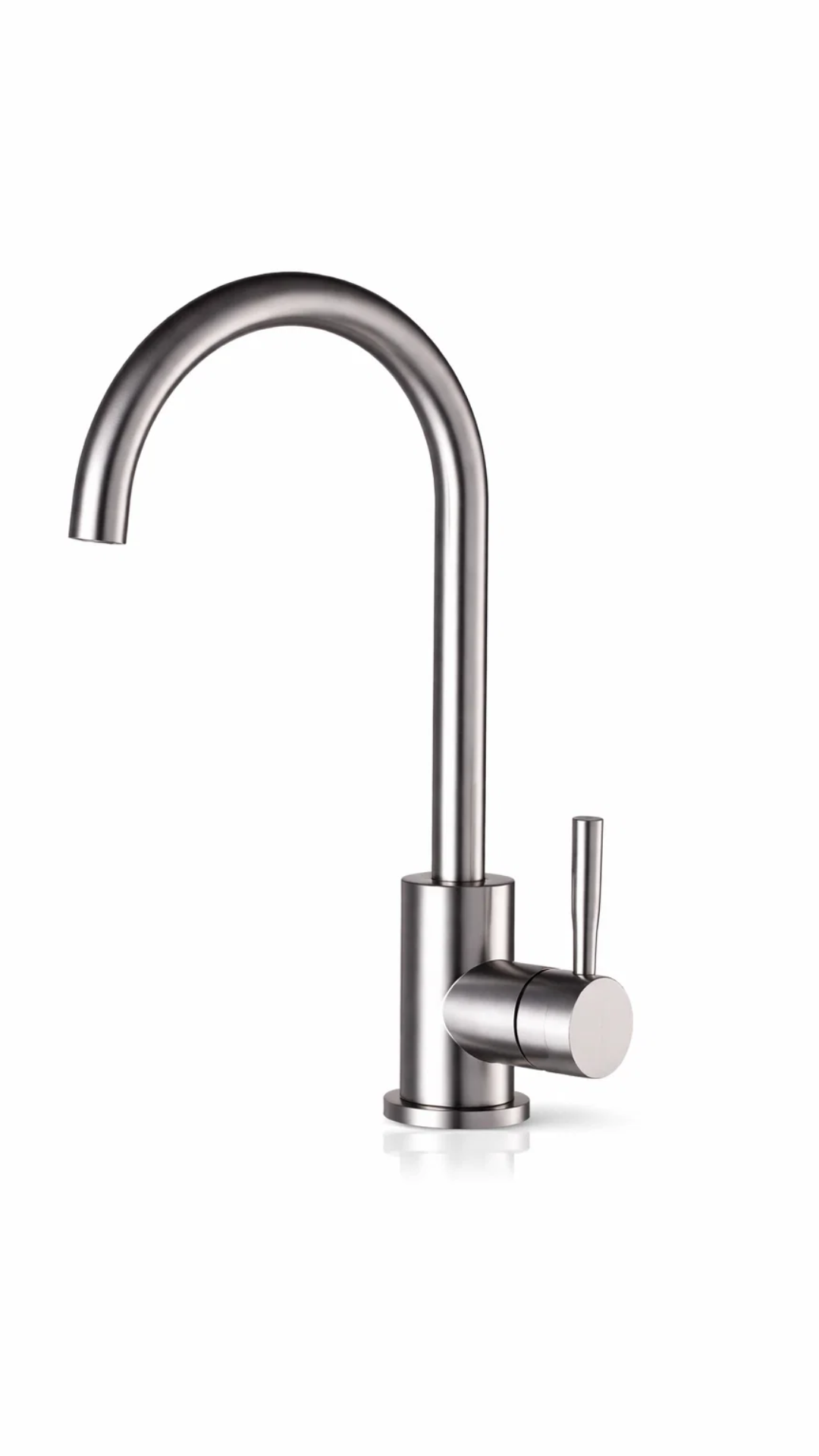 Llave Monomando Lavaplatos Vertical Inox-0