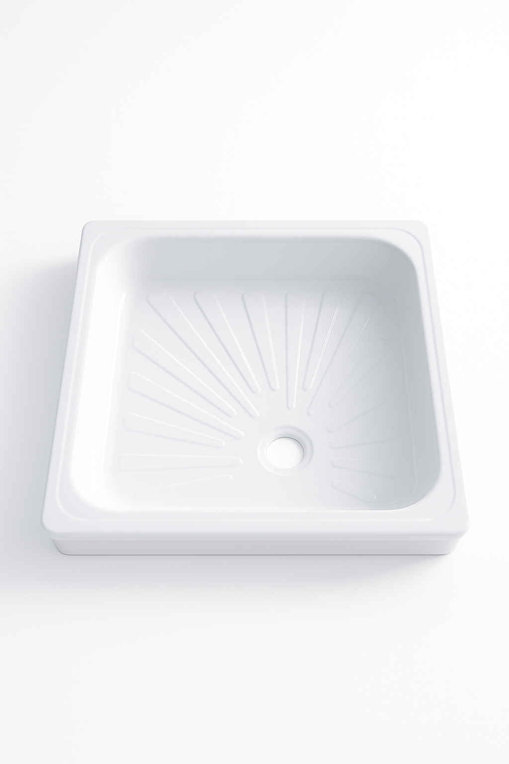 Receptaculo De Ducha 70x70 Cm Acero Esmaltado-2