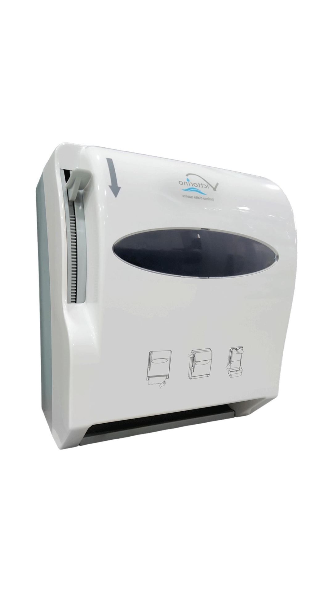 Dispensador De Toalla De Papel Con Palanca-1