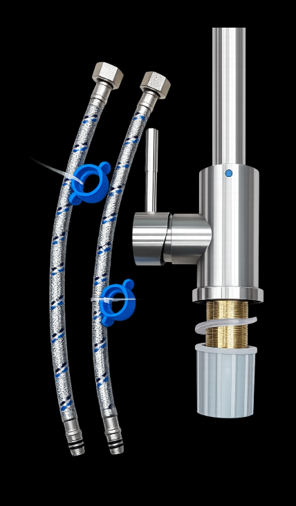 Pack Lavaplatos 100x44 Secador Derecho Con Llave Monomando Inox-8