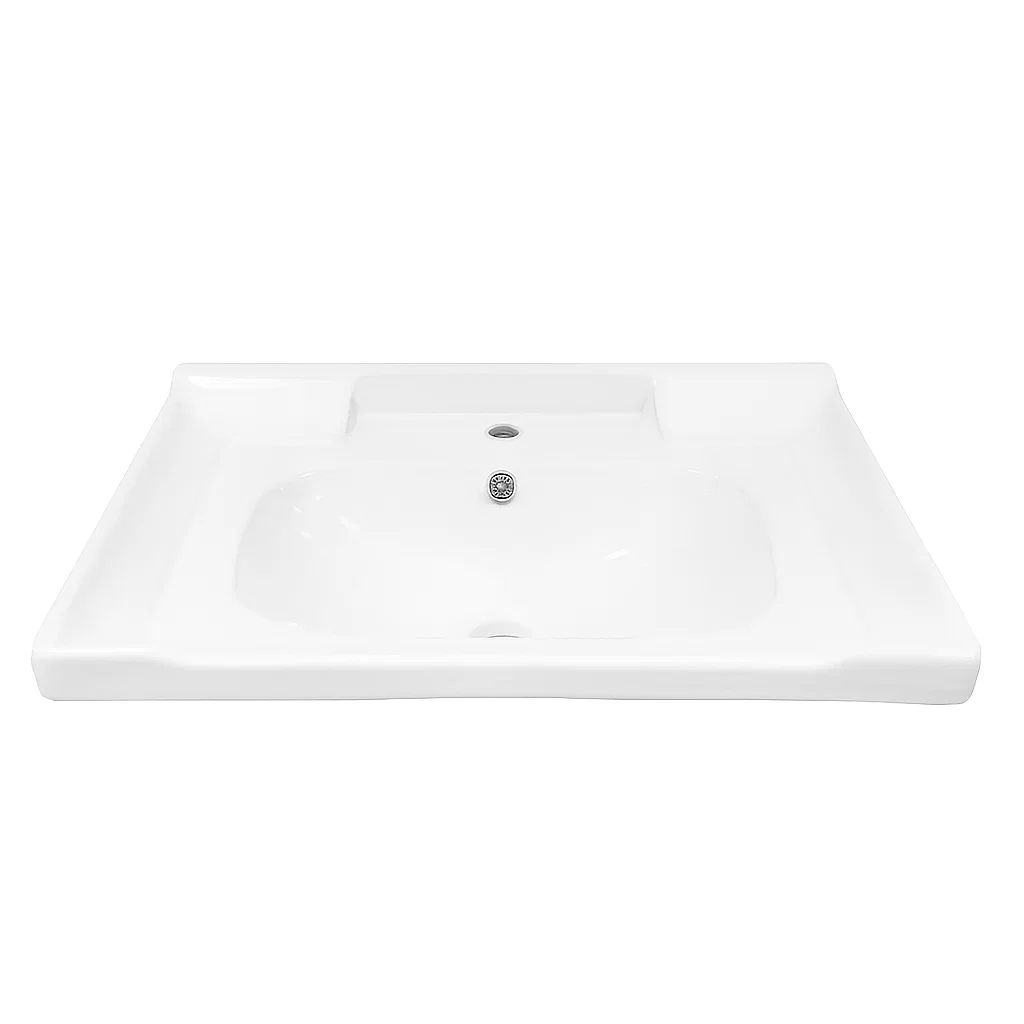 Lavamanos 60cm Sobreponer Cerámica Premium + llave-4