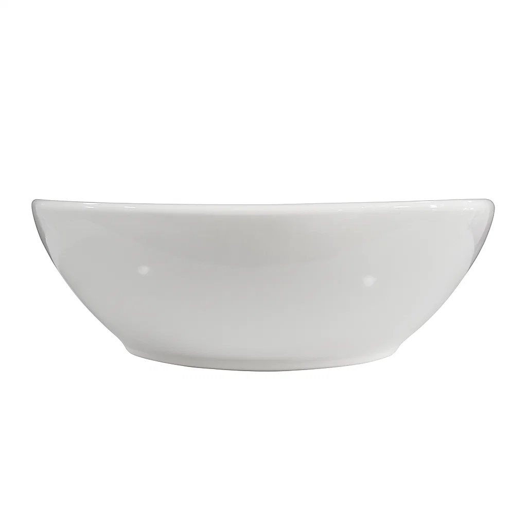 Lavamanos Bowl 40cm Sobreponer Ceramica Premium + llave-2