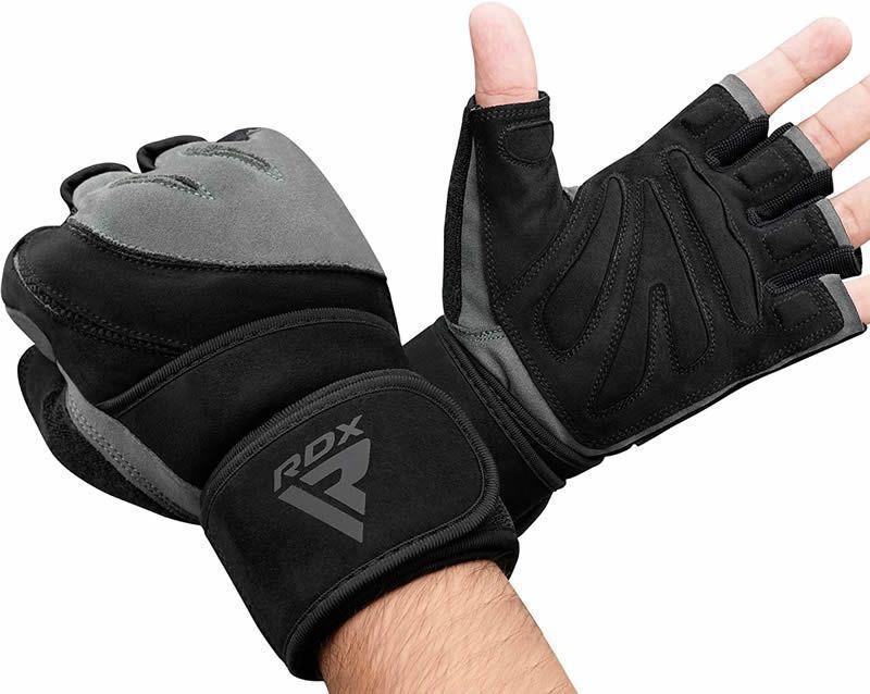 Guante Deportivo con Muñequera-Gym-Powerlifting-Crossfit-2