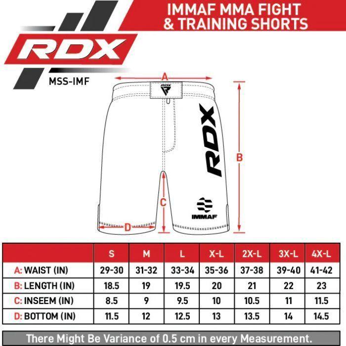 Short de Comabte MMA serie IMMAF-5