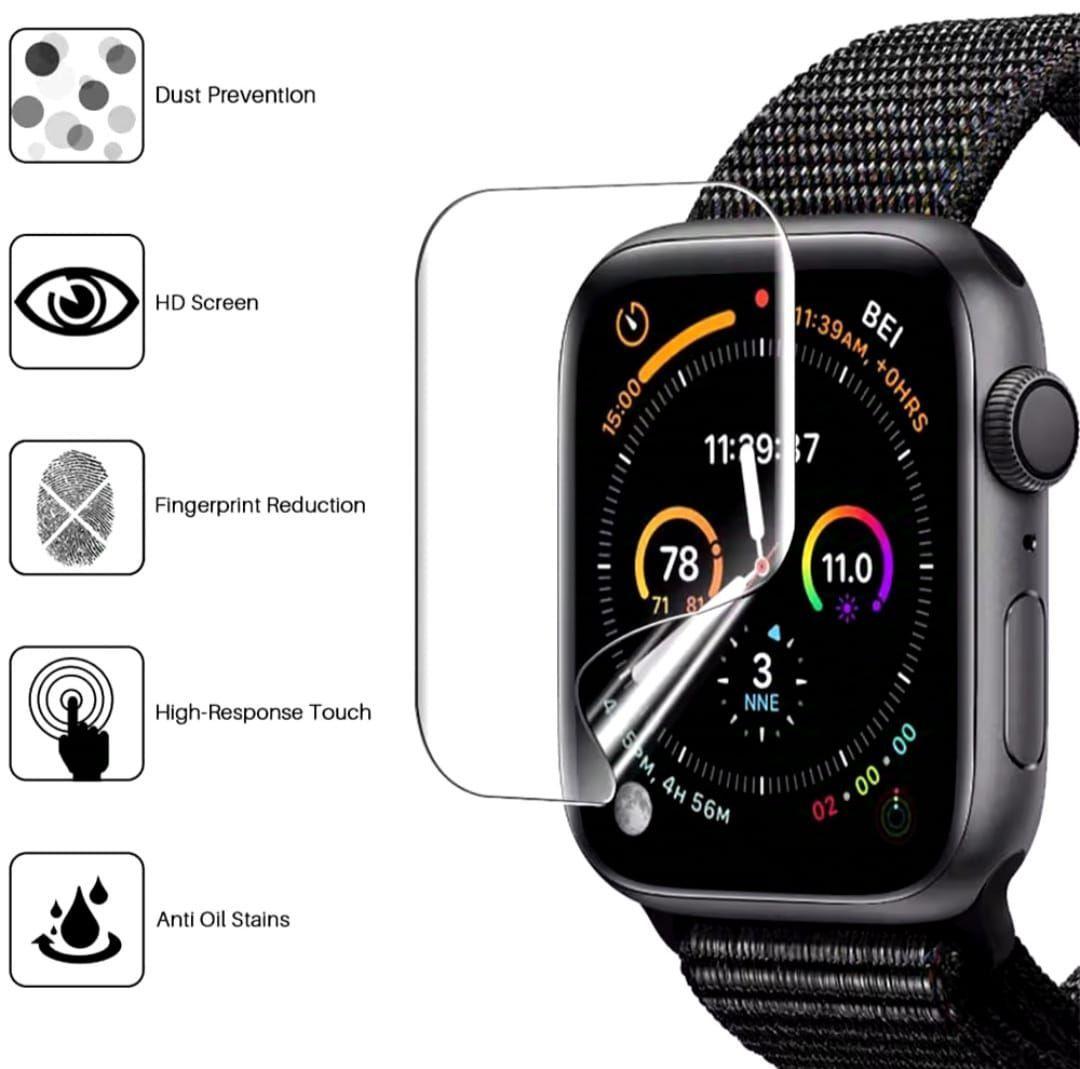 Pack 2 Láminas Apple Watch Se 4/5/6 40 y 44mm Smartwatch-2