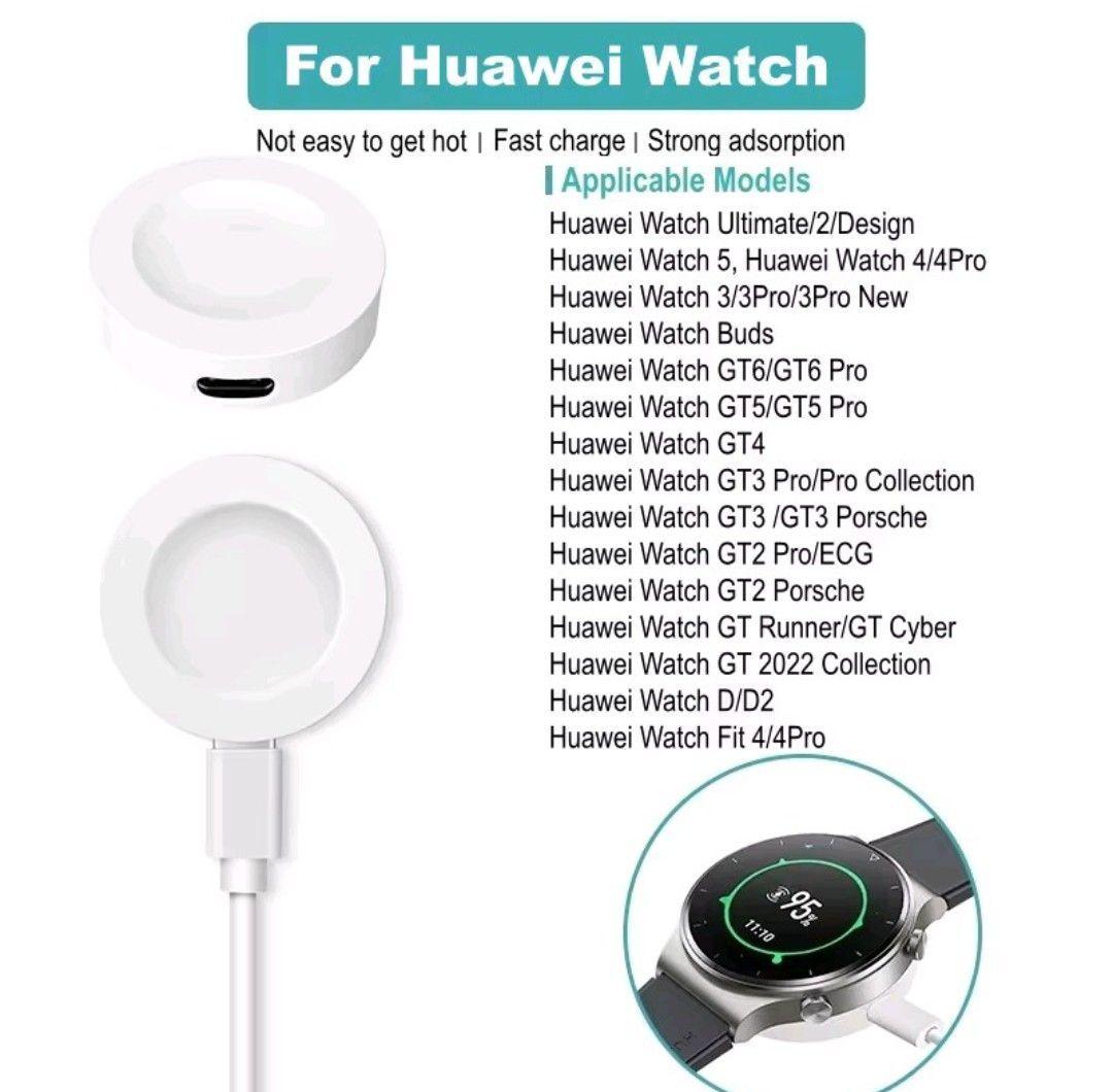 Cargador Compatible Huaweiwatch Gt6 Gt5 Fit 5 Pro 3-4 Usb-c-2