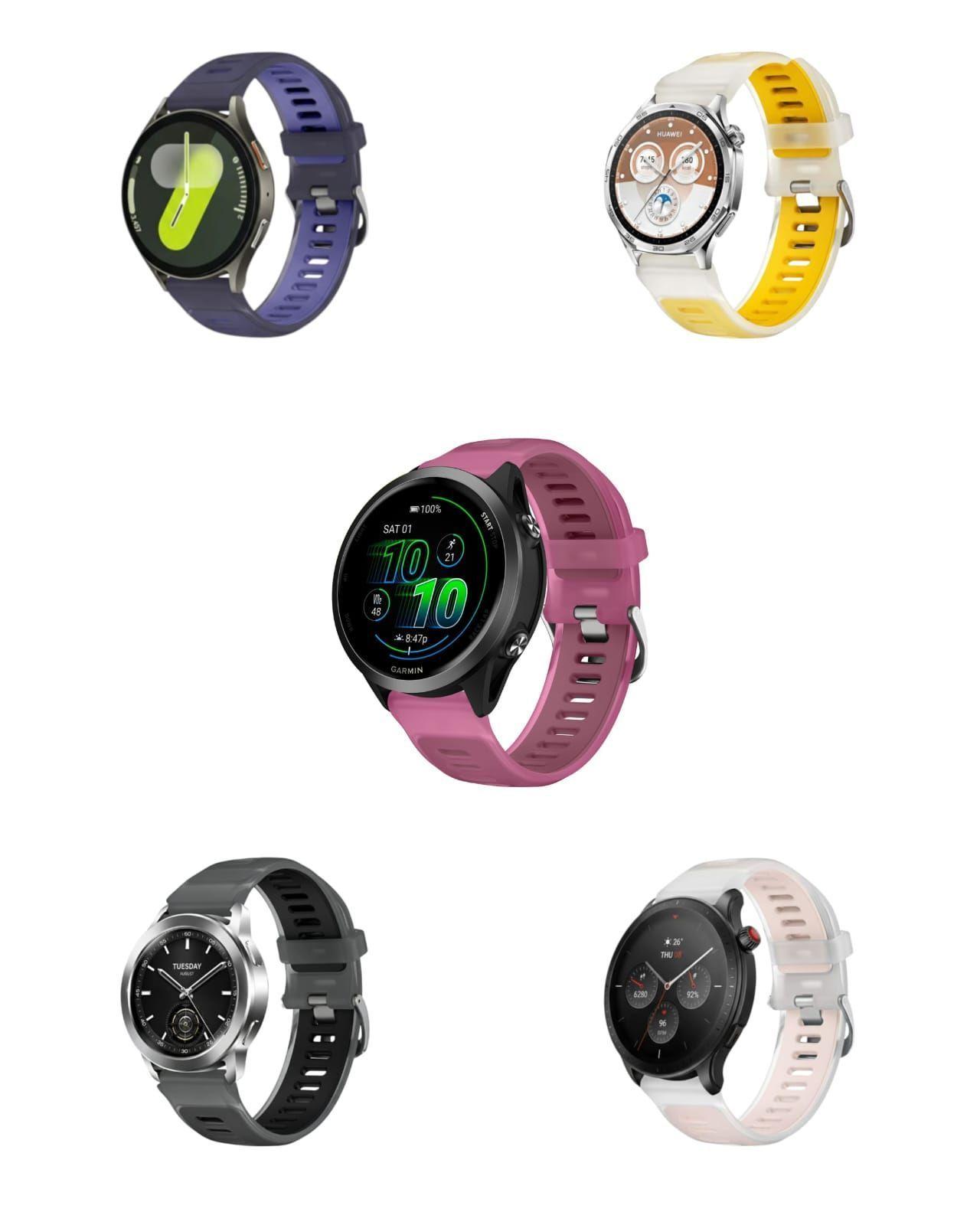 Correa 20mm Bicolor Compatible Galaxy/huawegt/garmin -0