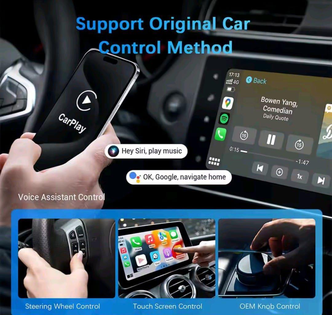 Adaptador Convertidor Inalambrico Carplay /android Auto Usb-2