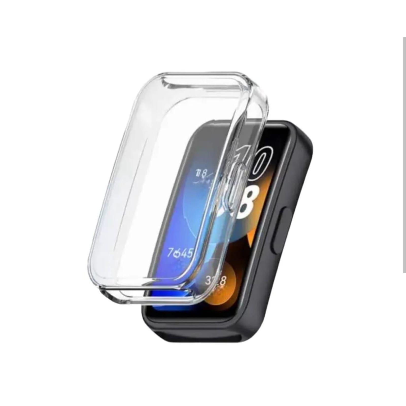 Funda O Carcasa Tpu compatible Huaweiwatch Smartband 8-9-10 transparente-2
