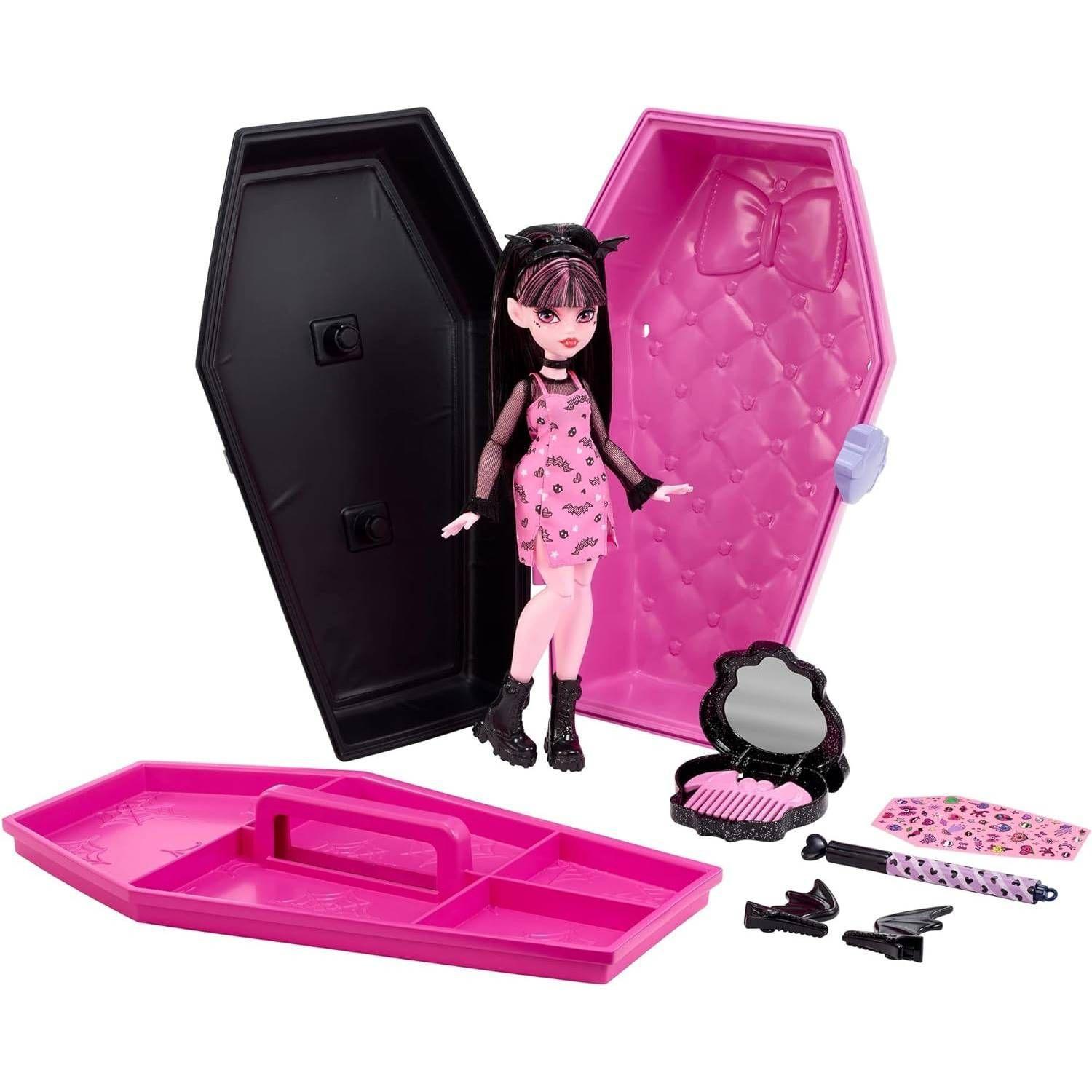 Muñeca Monster High Draculaura Gore Ganizer Set De Juego-3