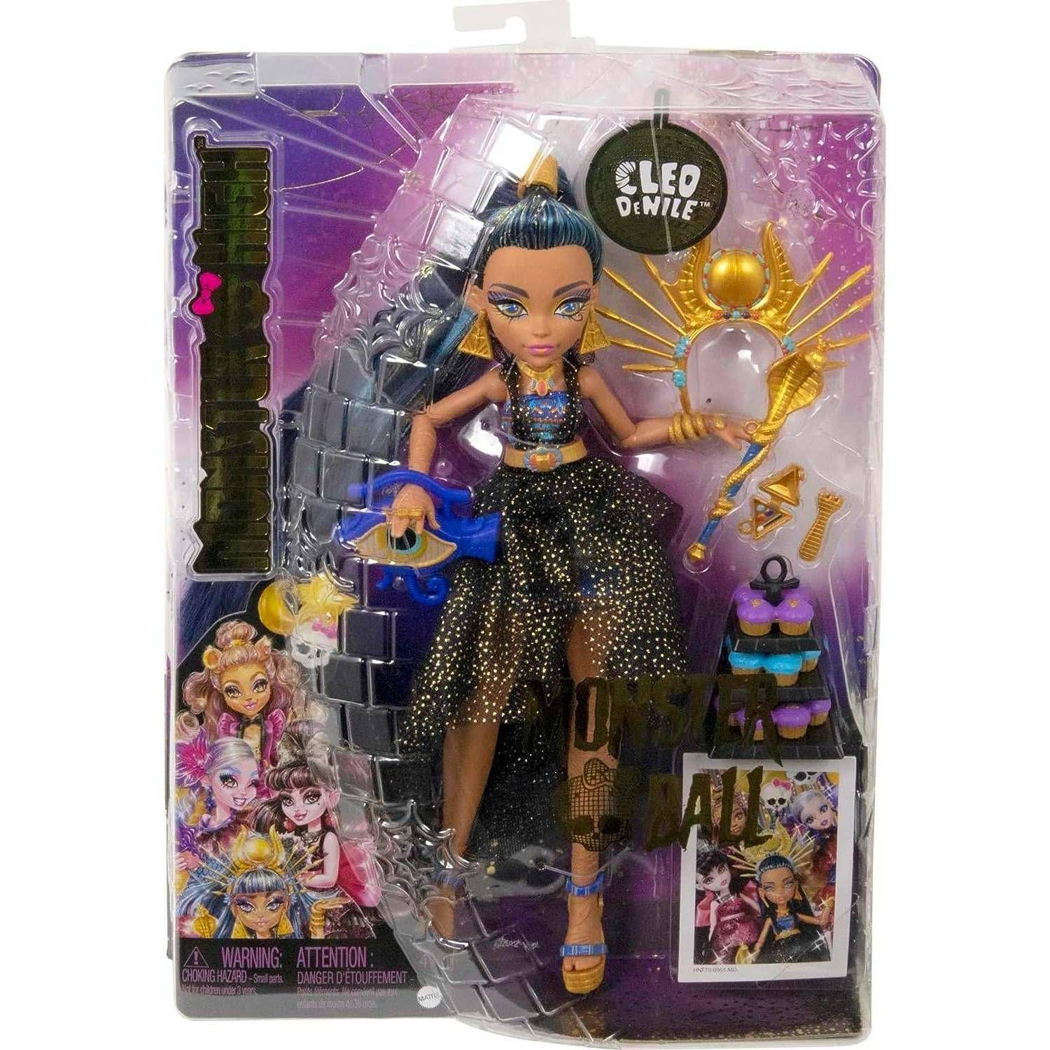 Muñeca Monster High Cleo De Nile Monster Ball Original-3