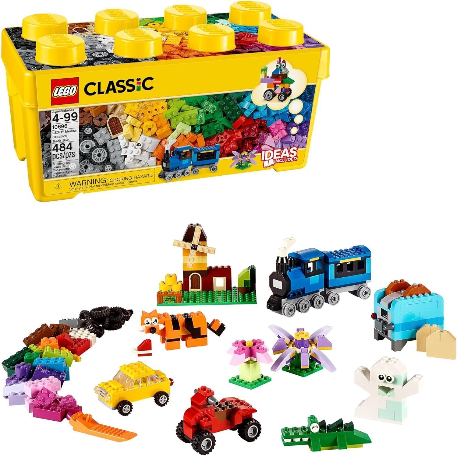 Lego Classic 10696 - Caja Grande De 484 Ladrillos Creativos-0