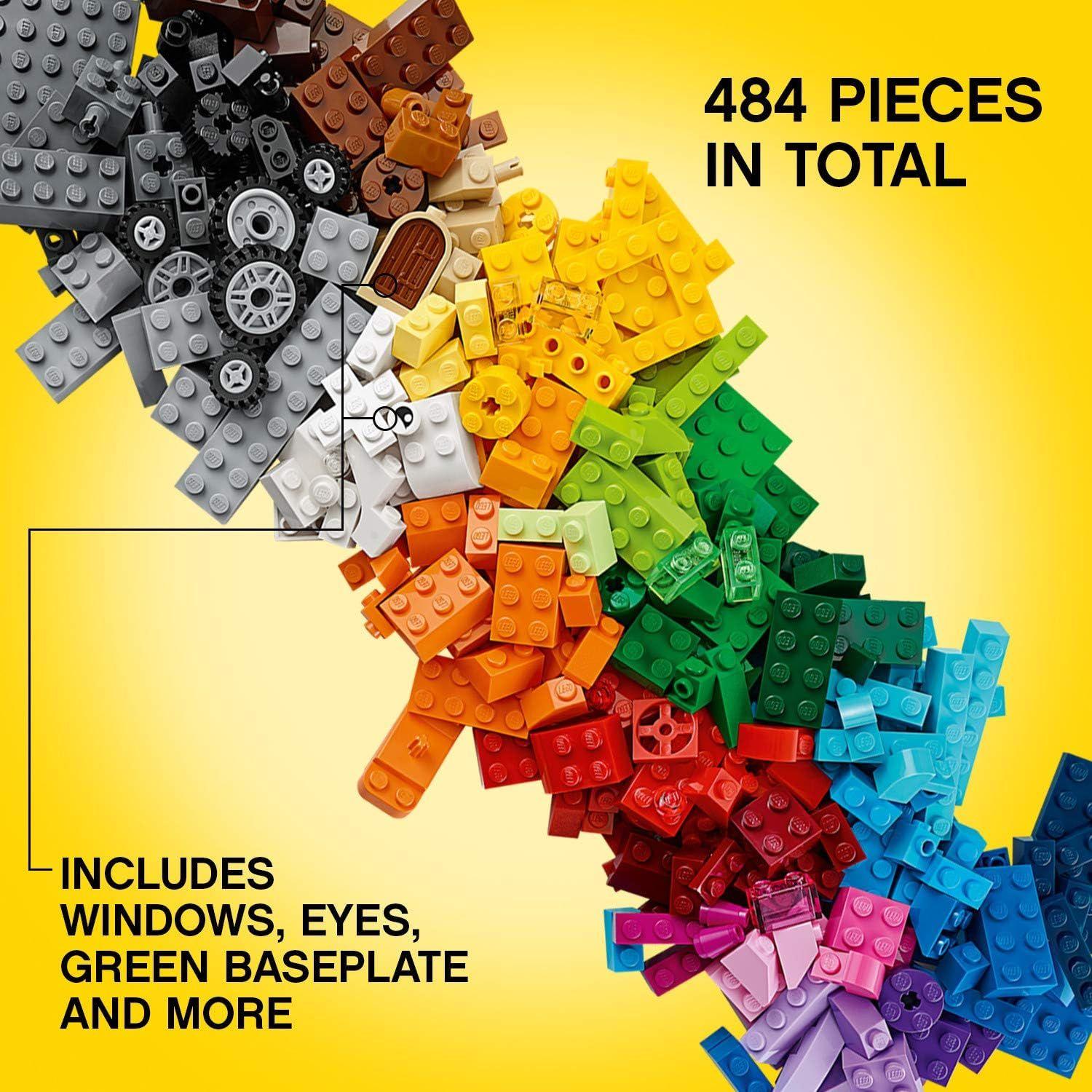 Lego Classic 10696 - Caja Grande De 484 Ladrillos Creativos-4