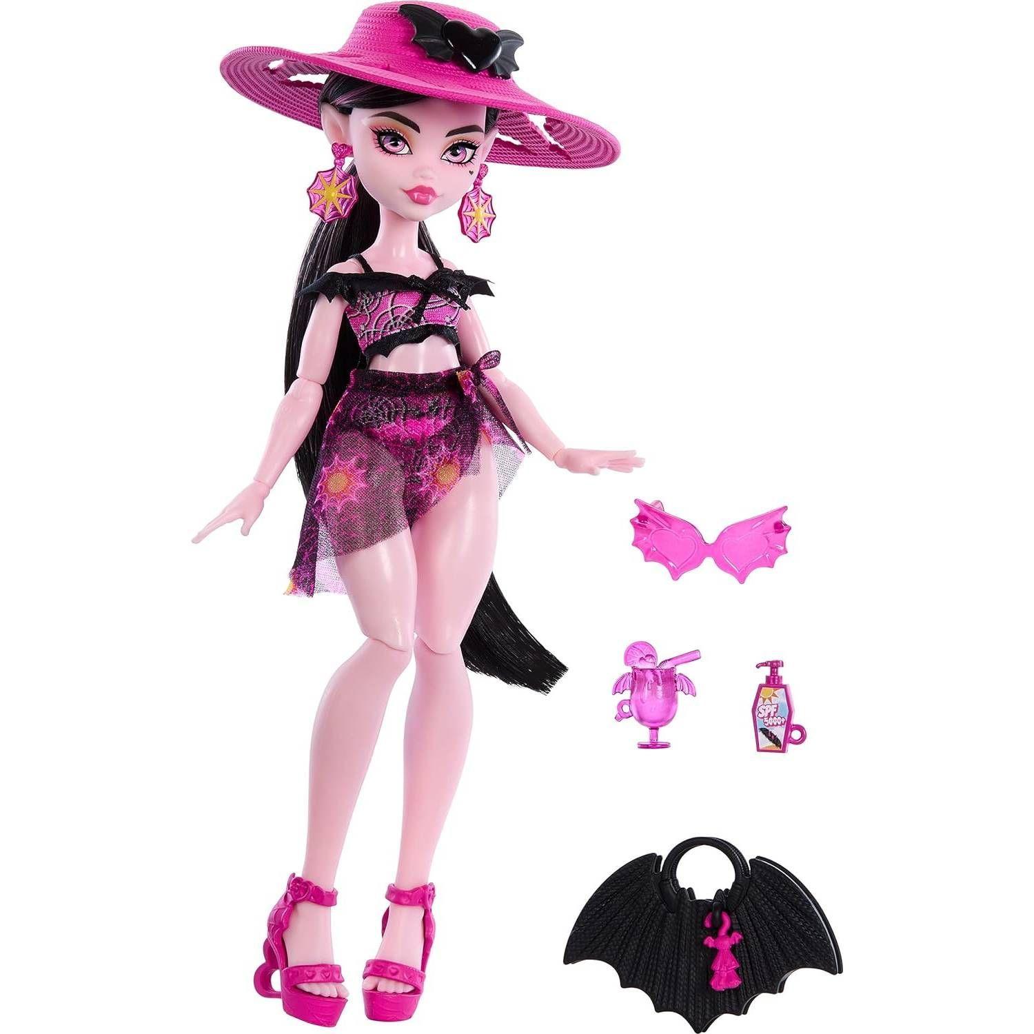 Muñeca Monster High Draculaura Scare - Adise Island Original-0