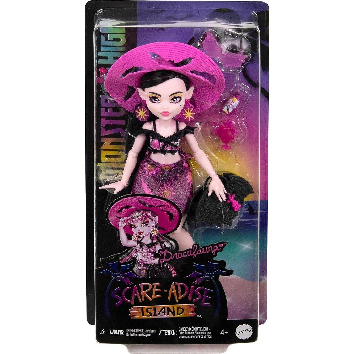 Muñeca Monster High Draculaura Scare - Adise Island Original-2
