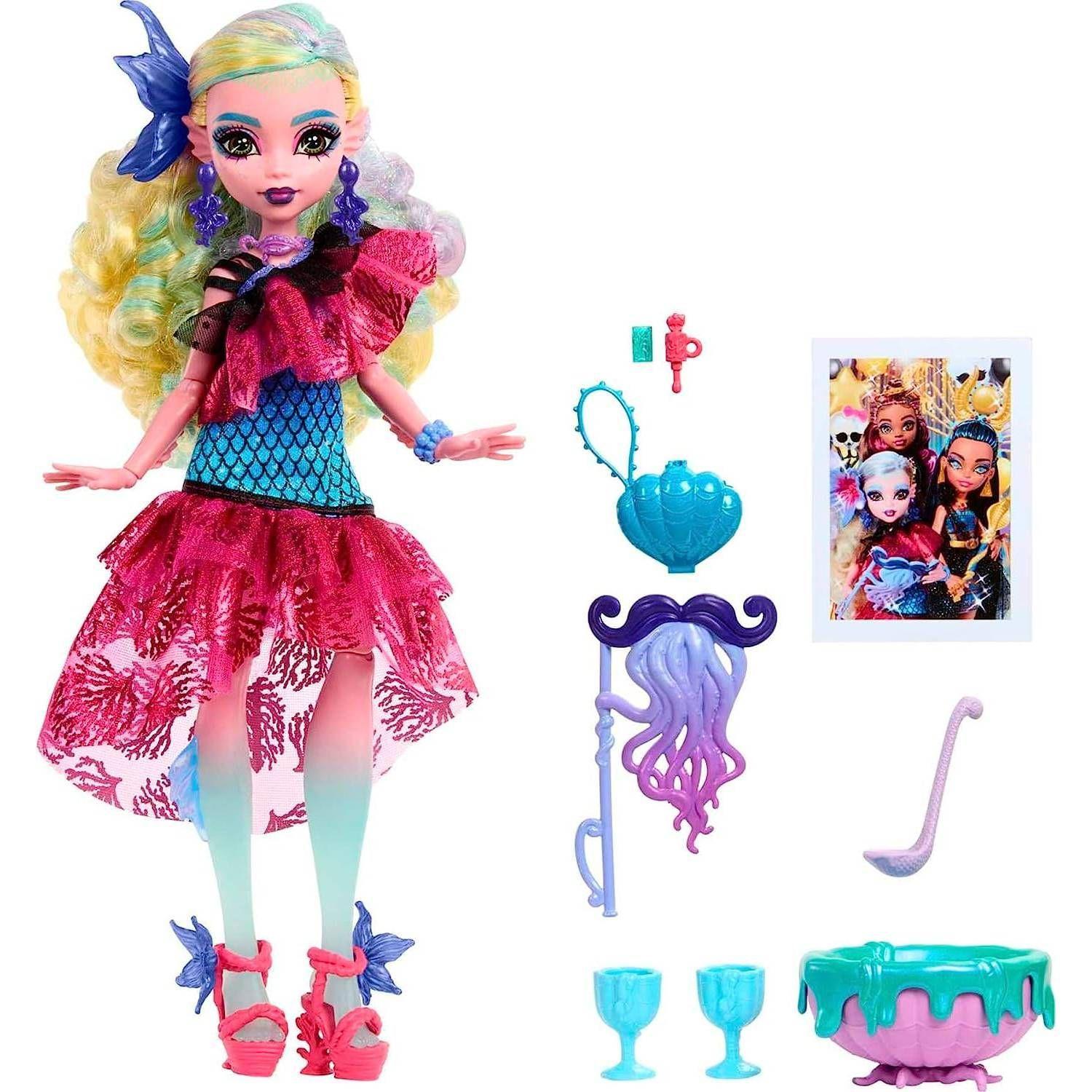 Muñeca Monster High Lagoona Monster Ball Original-0