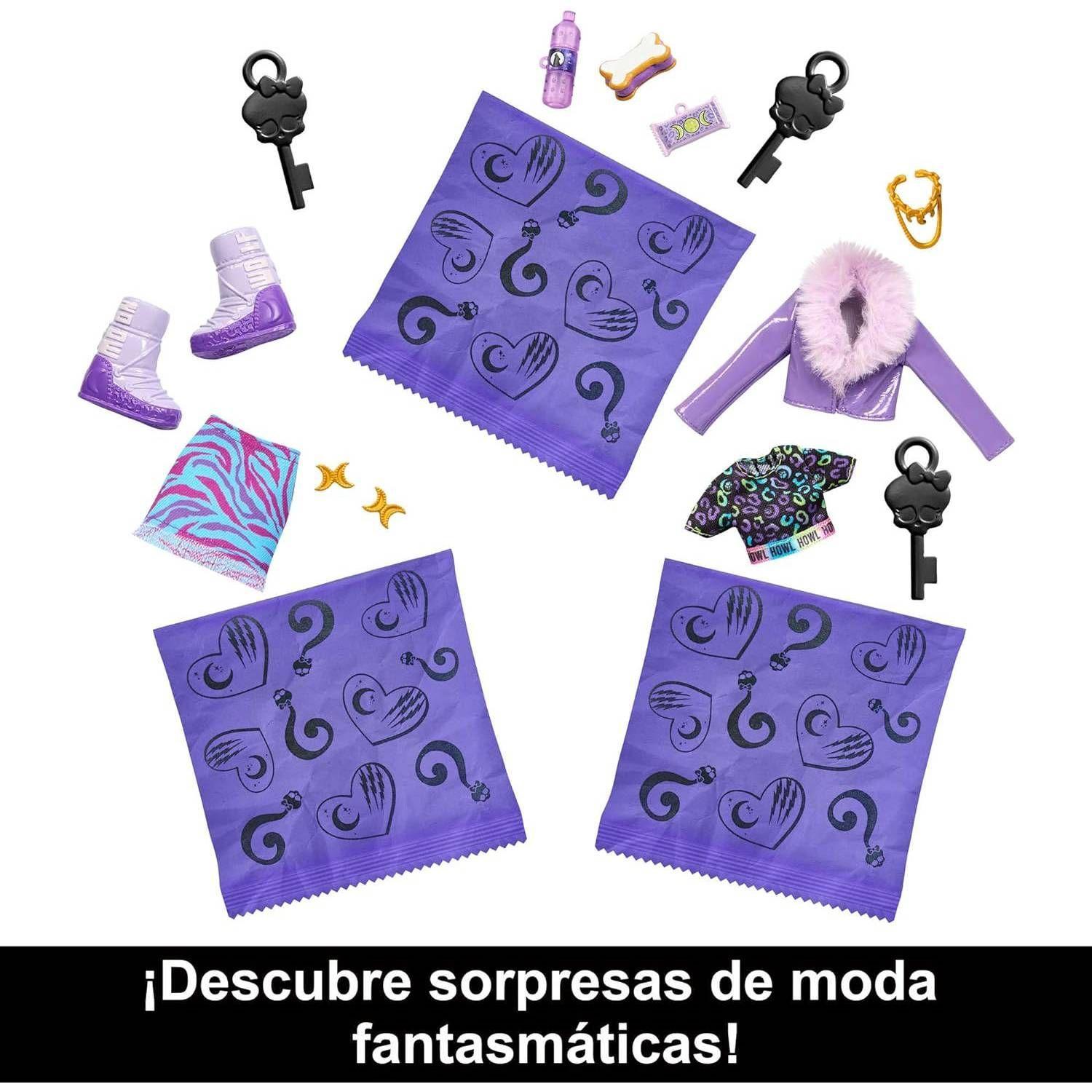 Muñeca Monster High Clawdeen Wolf Skulltimate Secrets-4
