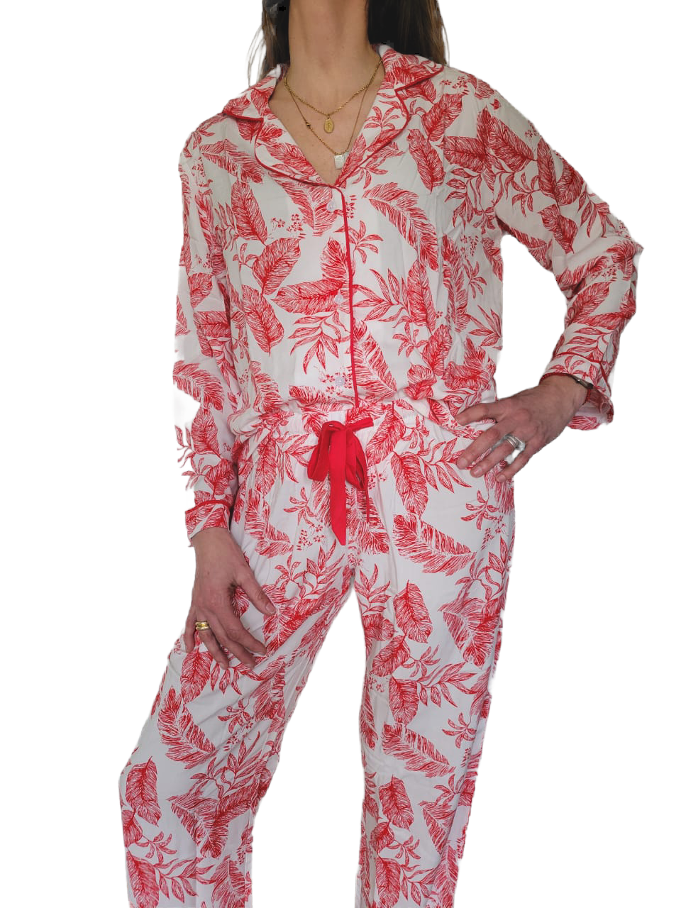 Pijama Cloe pantalón talla L-0