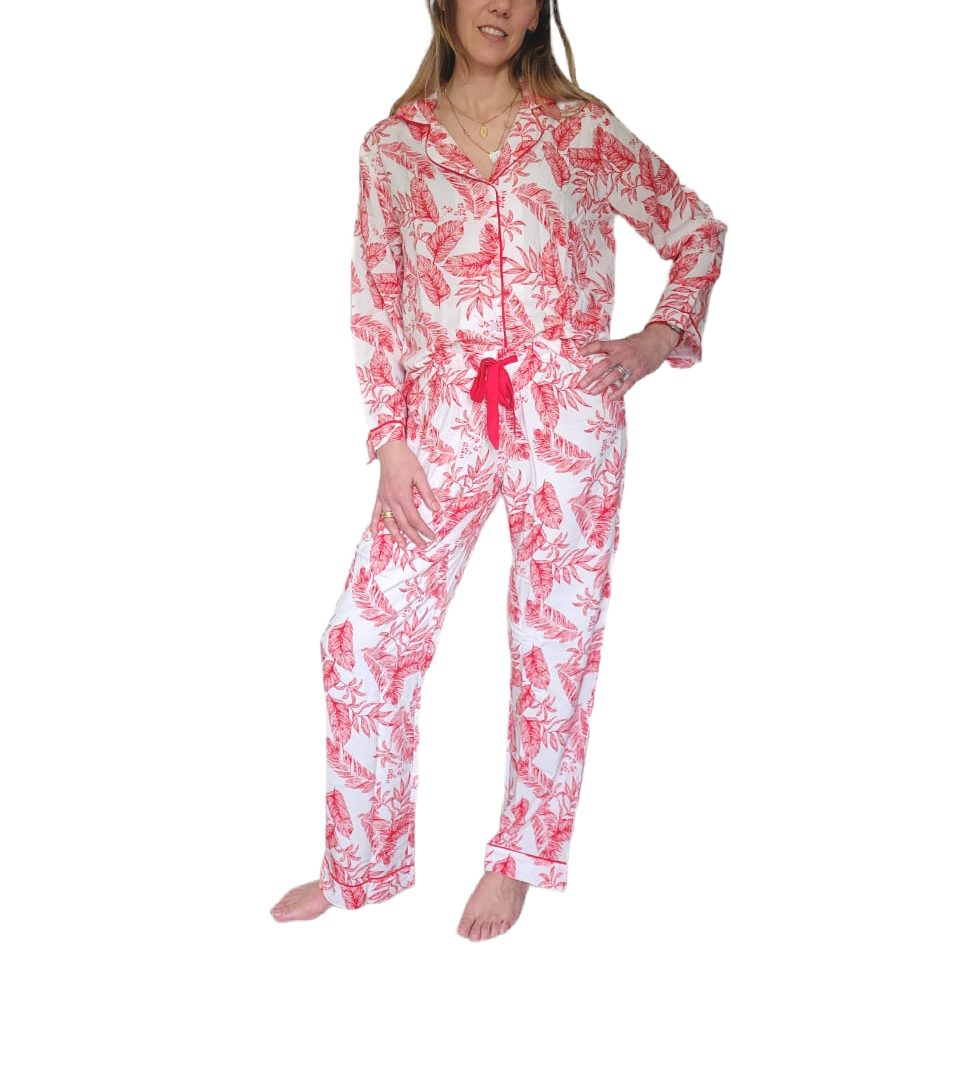 Pijama Cloe pantalón talla L-1