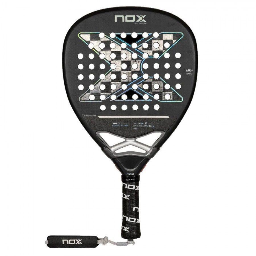 Pala De Padel Nox AT10 Genius Attack 18k By Agustín Tapia + Funda - 2024-0