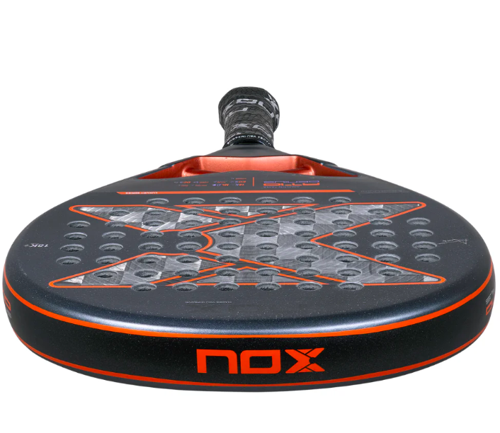 Pala de Padel At10 Genius 18K by Agustin Tapia 2025+Overgrip-2